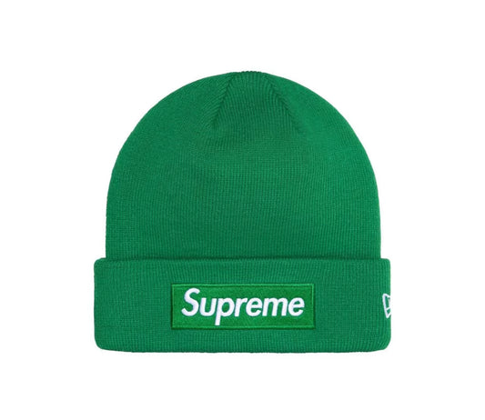 Supreme New Era Box Logo Beanie (FW24) Green