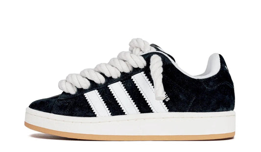 adidas Campus 00s Core Black/White Rope Laces