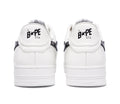 A Bathing Ape Bape Sta #2 White Patent