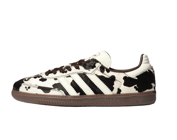 Adidas Samba OG Cow Print Dark Brown White (Women's)