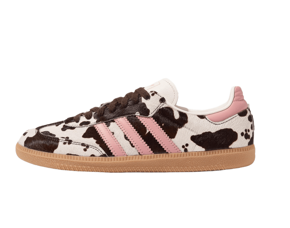 Adidas Samba OG Cow Print Dark Brown Wonder Mauve (Women's)