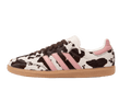 Adidas Samba OG Cow Print Dark Brown Wonder Mauve (Women's)