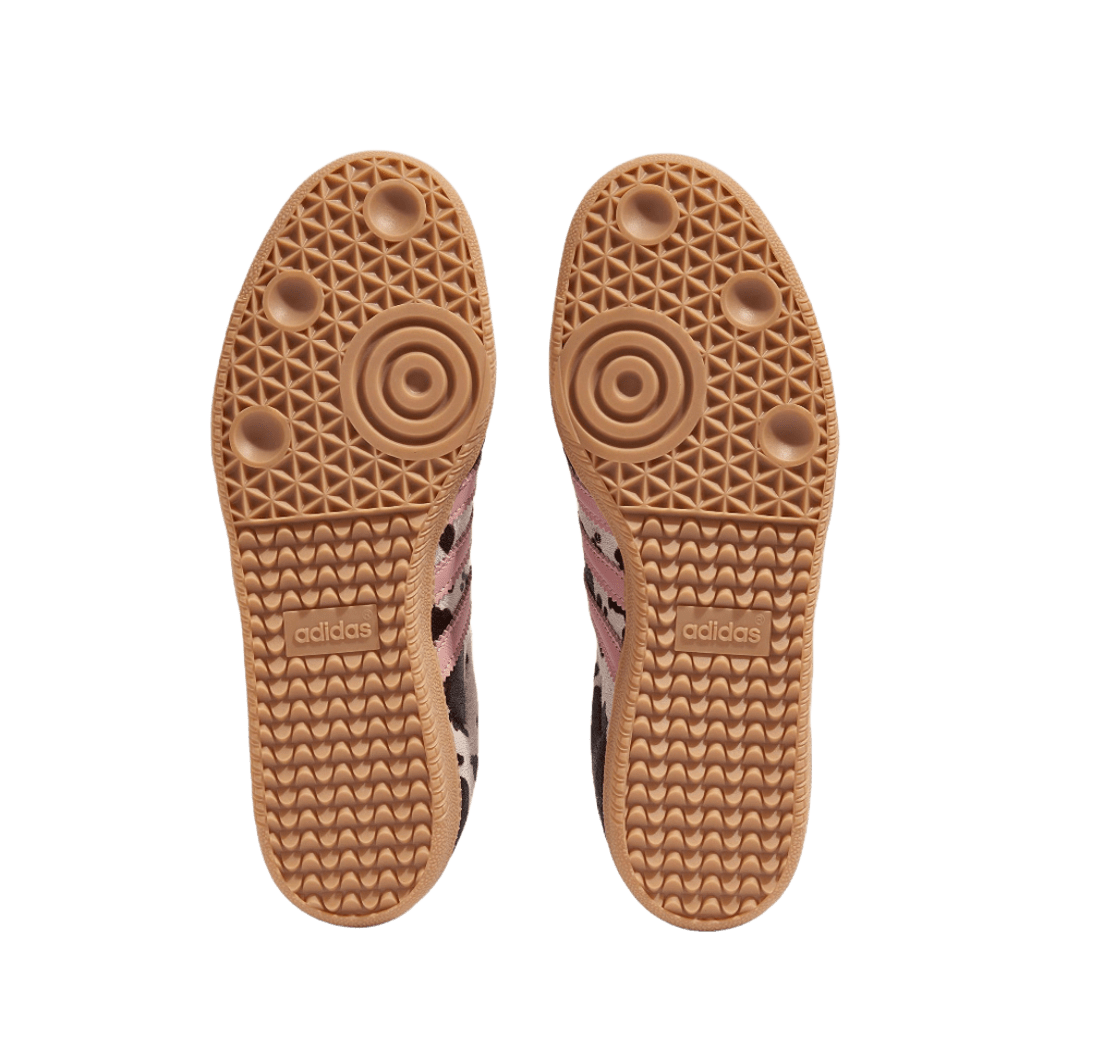 Adidas Samba OG Cow Print Dark Brown Wonder Mauve (Women's)