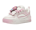 POP MART X Molly x Anta Collaboration 'TV SHOW' Low Top Casual Shoes Women's White Pink