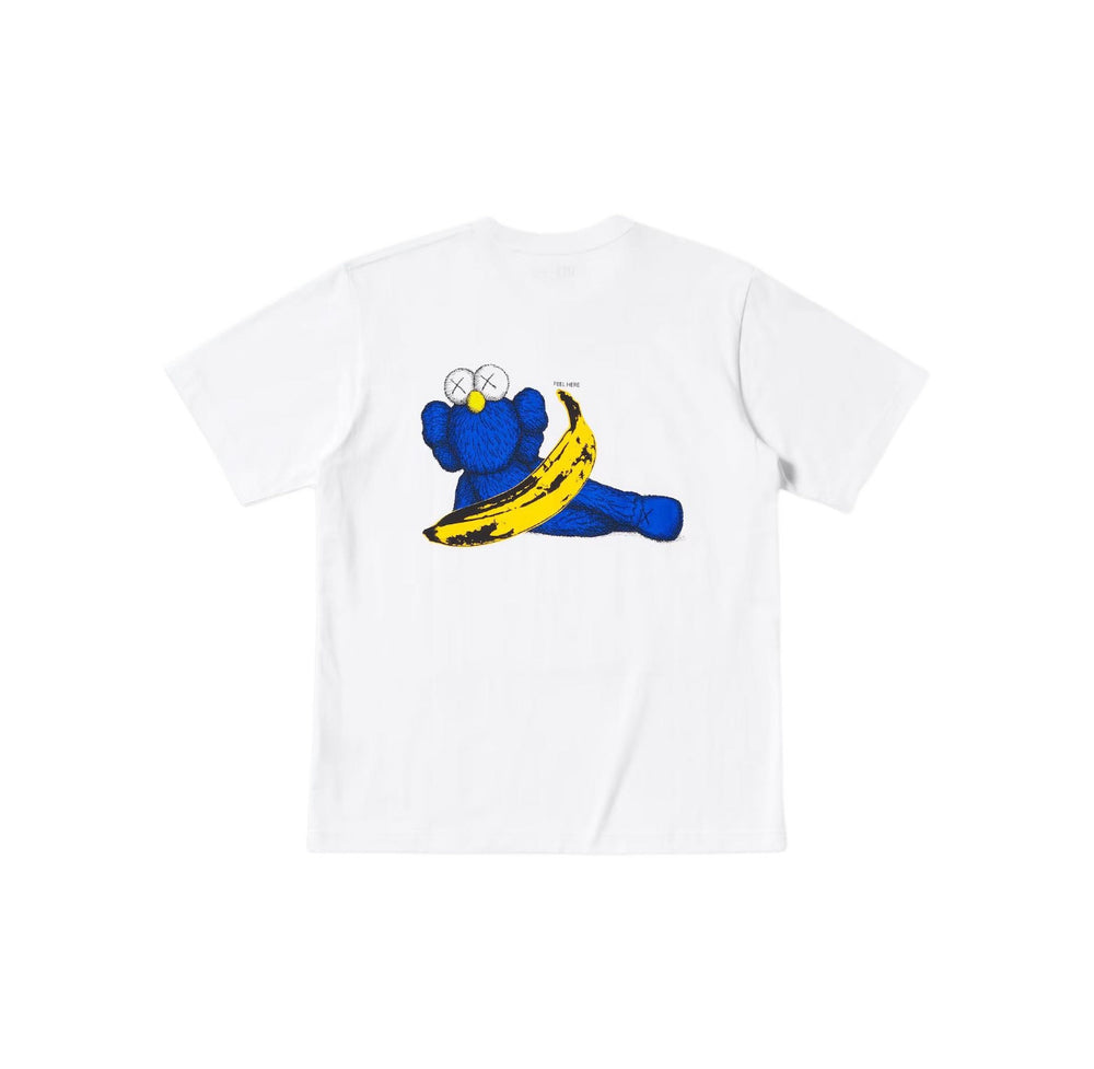 KAWS x Uniqlo Warhol UT Graphic T-shirt White Blue