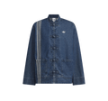 Adidas CTT Oversized Chinese Track Top 3.0 Gender Neutral Jacket (Asian Sizing) Medium Blue Denim