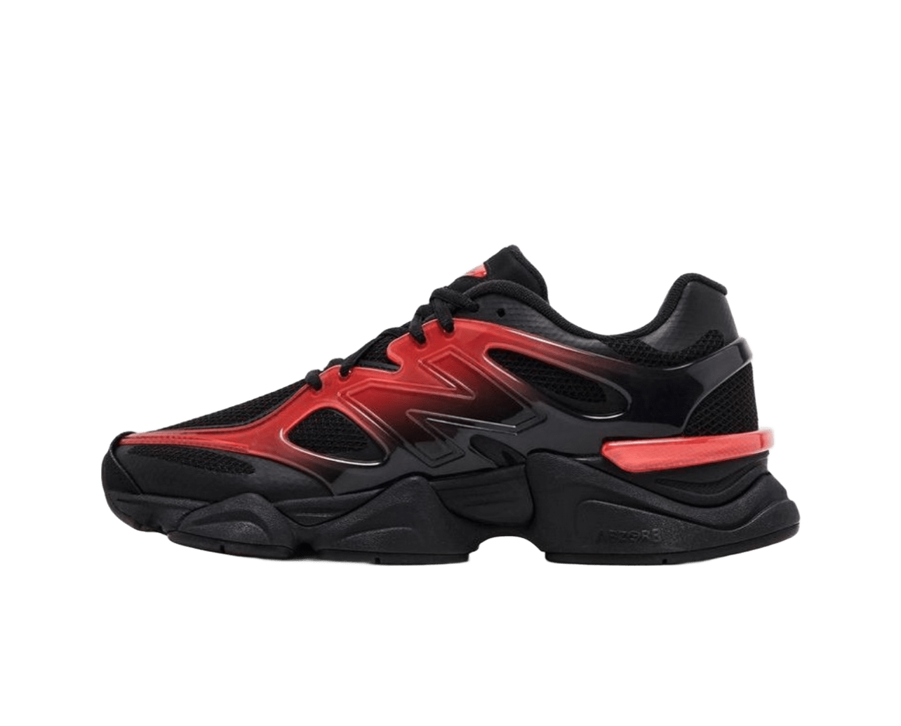 New Balance 9060 Black Red Gradient