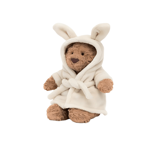 Jellycat Bartholomew Bear Bathrobe Outfit Plush