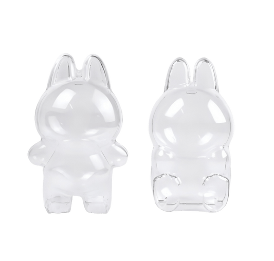 Labubu Doll Transparent Protective Cover  Macarons & Have a seat  & Coca Cola