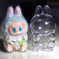 Labubu Doll Transparent Protective Cover  Macarons & Have a seat  & Coca Cola