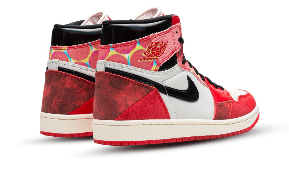 Jordan 1 spiderman 9.5 on sale
