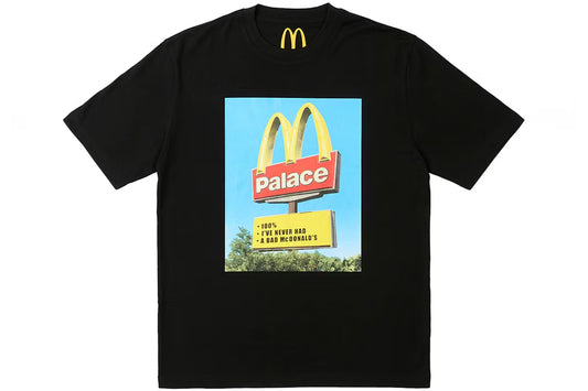 Palace x McDonald's Sign T-shirt Black