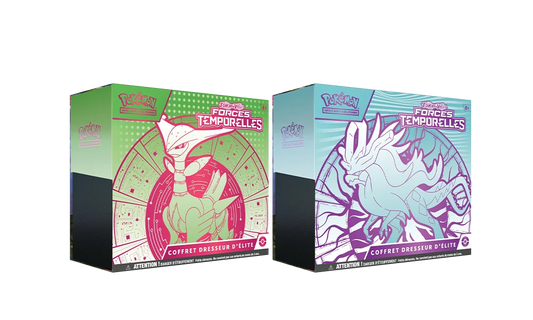 2024 Pokémon Scarlet & Violet Temporal Forces (Iron Leaves) (Walking Wake) Elite Trainer Box