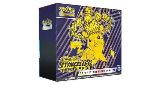 Pokémon Coffret Dresseur d'Elite EV8 Etincelles Déferlantes