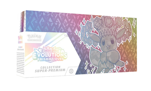 Pokémon Scarlet & Violet Prismatic Evolutions Super Premium Collection