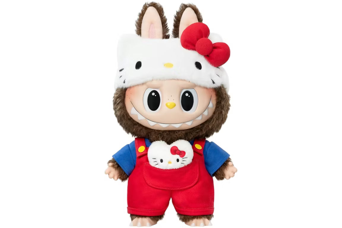 Pop Mart The Monsters Labubu x Hello Kitty Vinyl Plush Doll