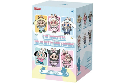 Pop Mart The Monsters Labubu x Hello Kitty and Friends Series Sealed Case (6 Blind Box)