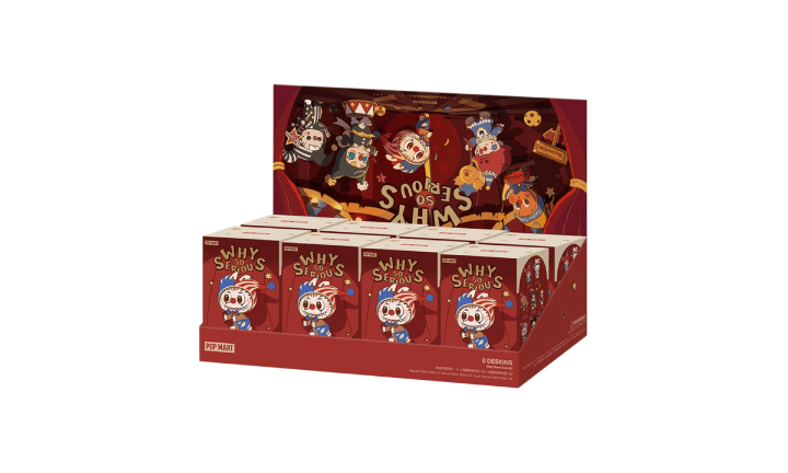 Pop Mart  WHY SO SERIOUS Series-Vinyl Plush Pendant Blind Box