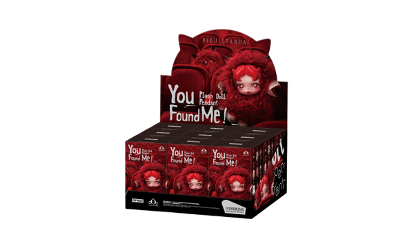 Pop Mart SKULLPANDA You Found Me! Series Plush Doll Pendant