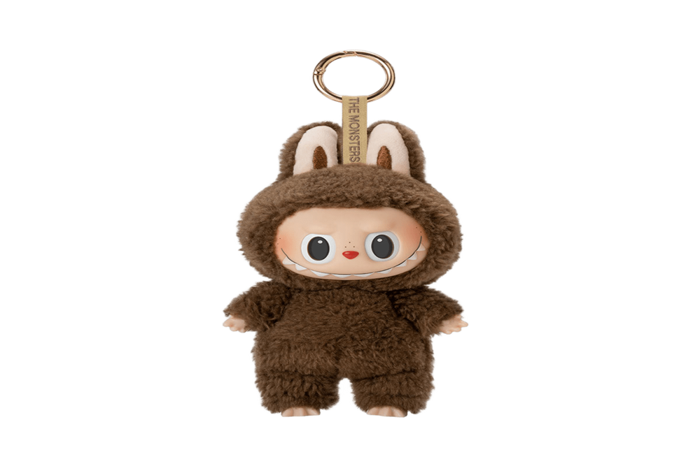 Pop Mart Labubu The Monsters Tasty Macarons Chestnut Cocoa Vinyl Plush Pendant