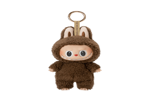 Pop Mart Labubu The Monsters Tasty Macarons Chestnut Cocoa Vinyl Plush Pendant