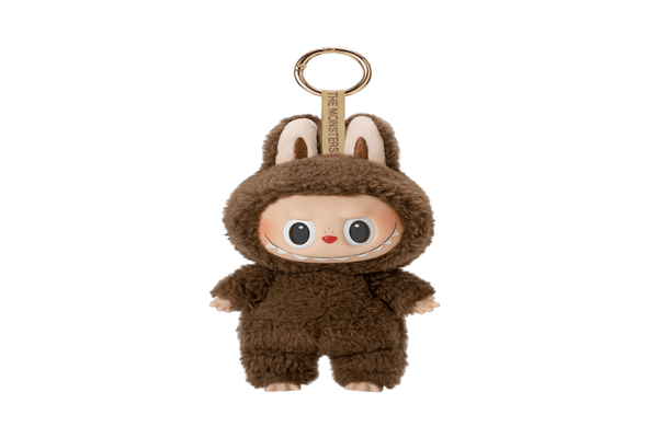 Pop Mart Labubu The Monsters Tasty Macarons Chestnut Cocoa Vinyl Plush Pendant
