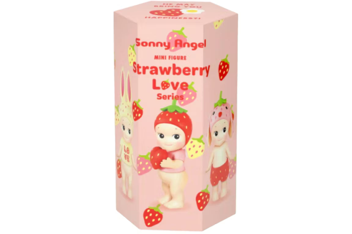 Sonny Angel Strawberry Love Series Sealed Case (6 Blind Box)