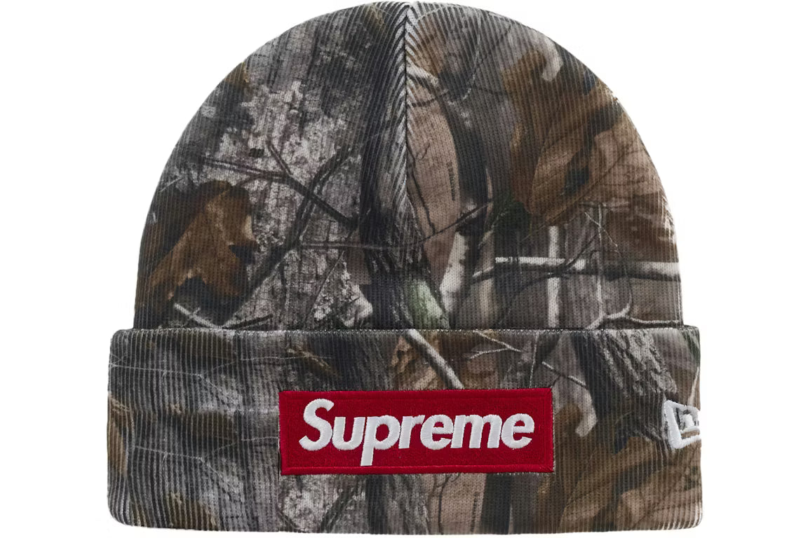 Supreme New Era Box Logo Beanie (FW25) Realtree AP Camo