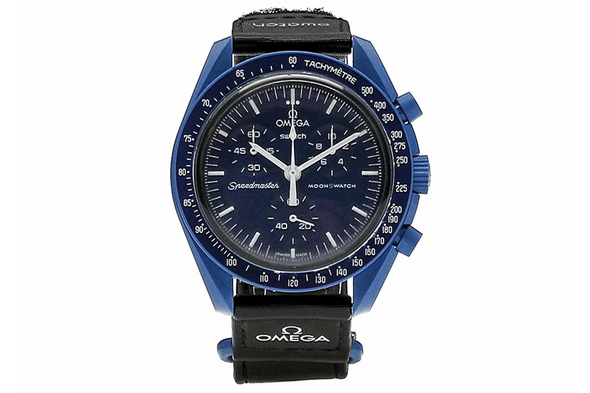 Swatch x Omega Bioceramic Moonswatch Mission to Neptune