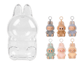 Labubu Doll Transparent Protective Cover  Macarons & Have a seat  & Coca Cola