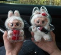 Labubu Doll Transparent Protective Cover  Macarons & Have a seat  & Coca Cola