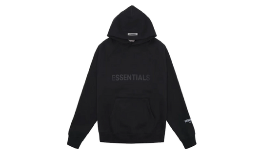 Essentials Pullover Hoodie Applique Logo Dark Slate/Stretch Limo/Black