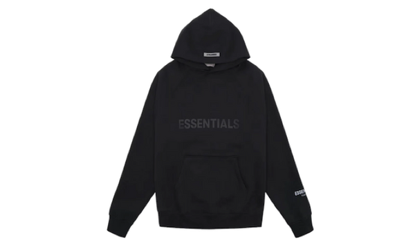 Essentials Pullover Hoodie Applique Logo Dark Slate/Stretch Limo/Black