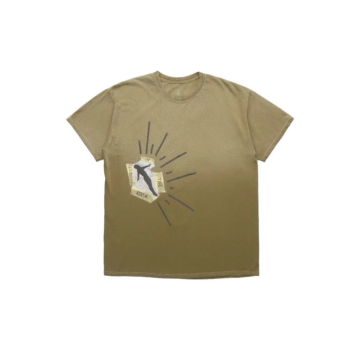 Travis Scott Highest In The Room Dive T Shirt Olive