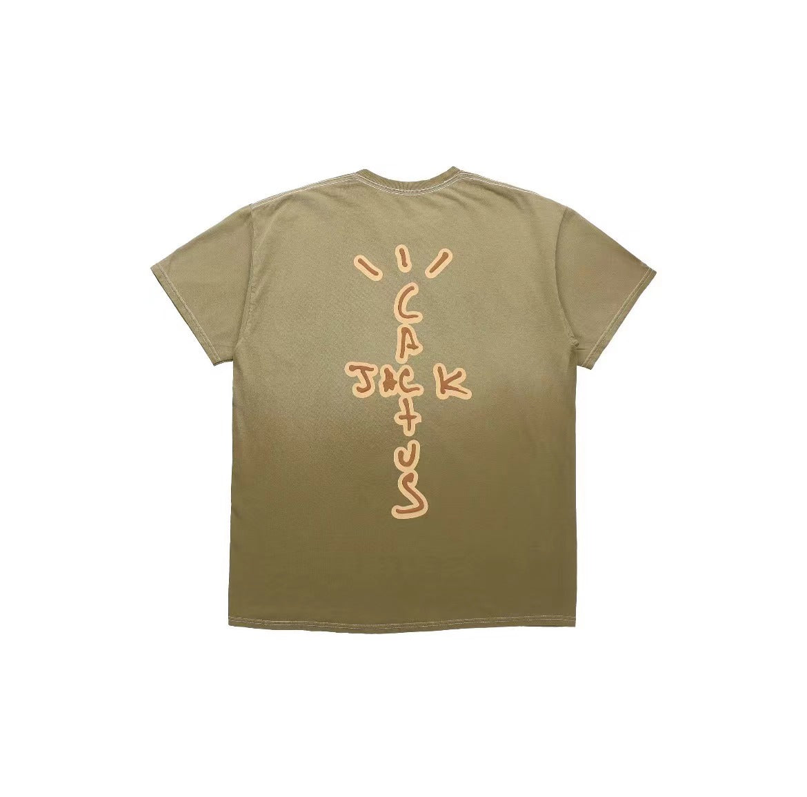 Travis Scott Highest In The Room Dive T Shirt Olive