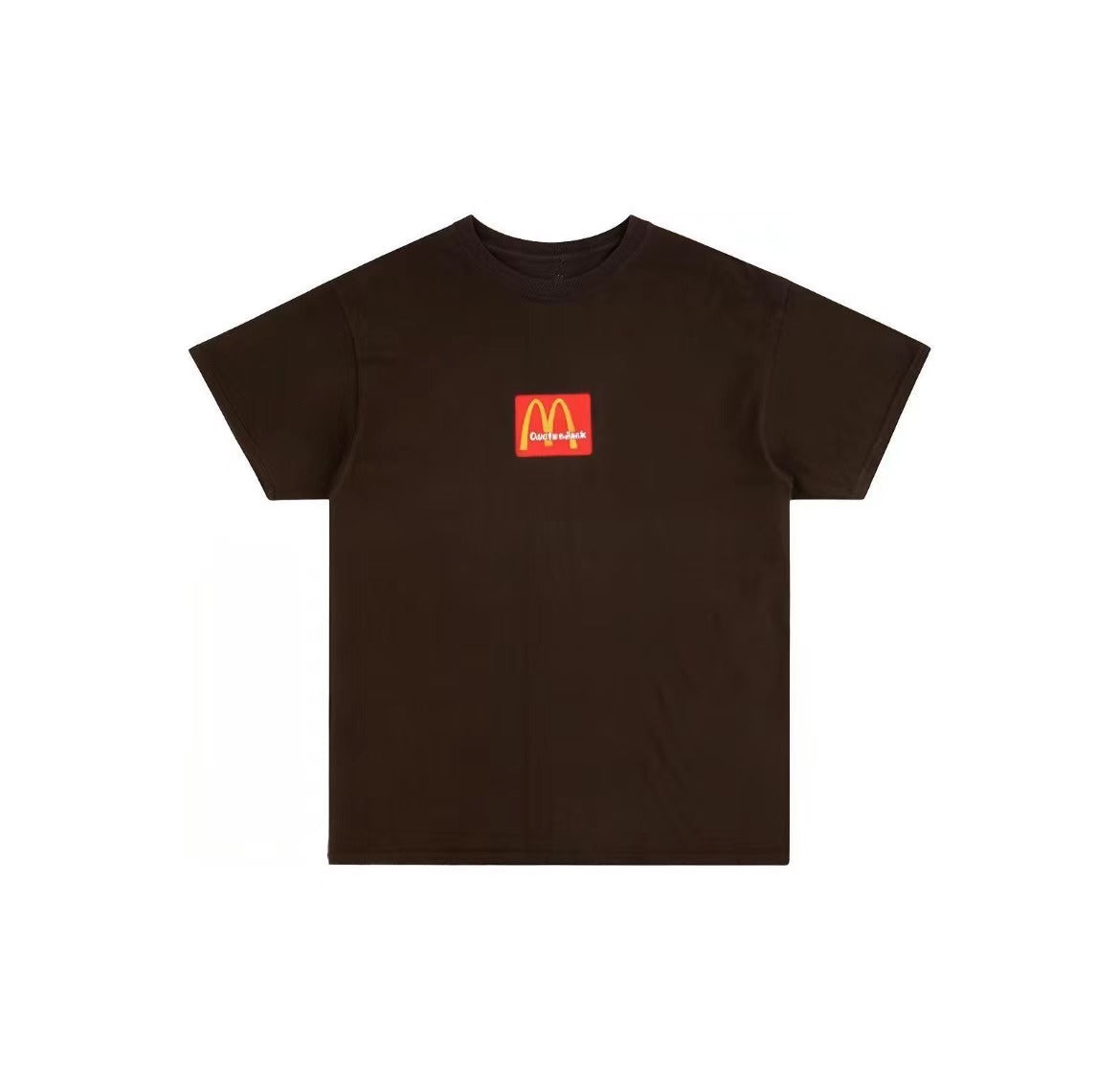 Travis Scott x McDonald's Sesame III T-shirt Brown