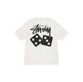Stussy SS23 Dice Pigment Dyed Tee White