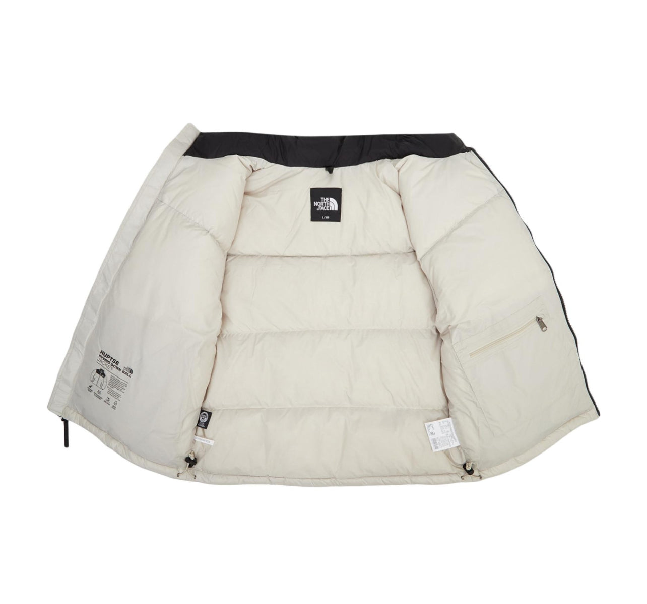 The North Face Eco Nuptse  Jacket White