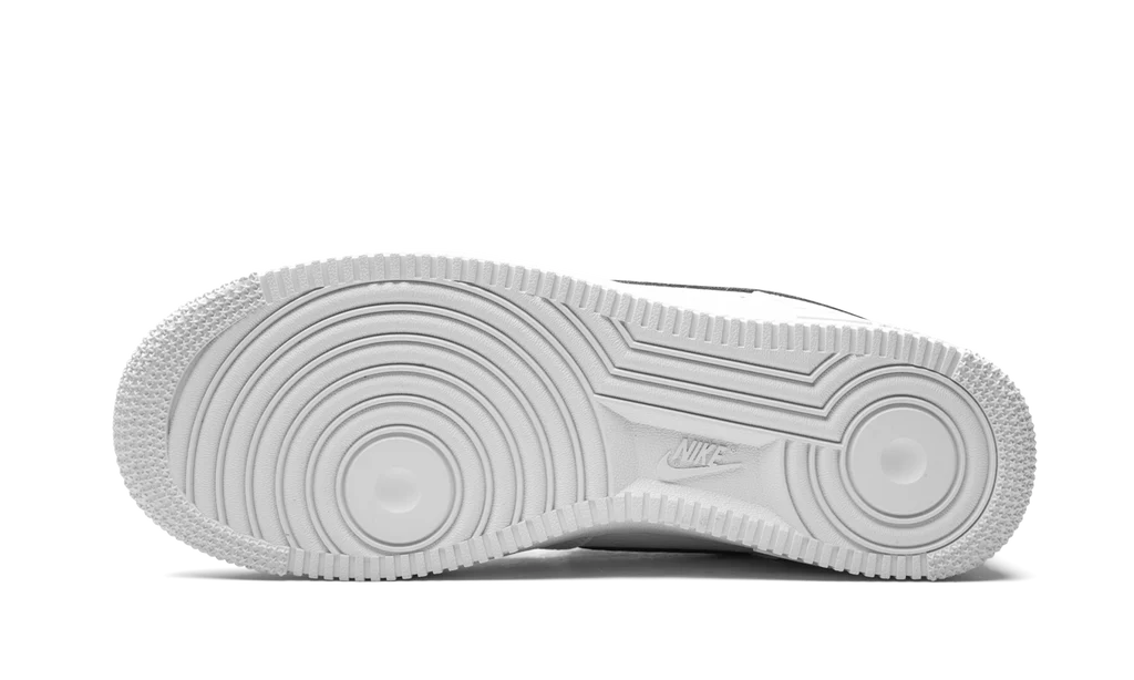 Nike Air Force 1 Low '07 White Black Pebbled Leather