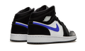 Air Jordan 1 Mid Black Racer Blue White (GS)