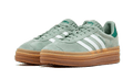 Adidas Gazelle Bold Silver Green