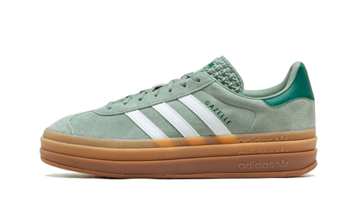 Adidas Gazelle Bold Silver Green