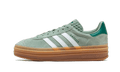 Adidas Gazelle Bold Silver Green