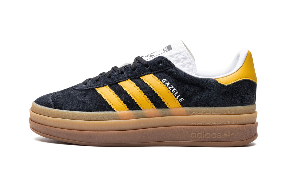 Adidas Gazelle Bold Black Bold Gold (Women's)