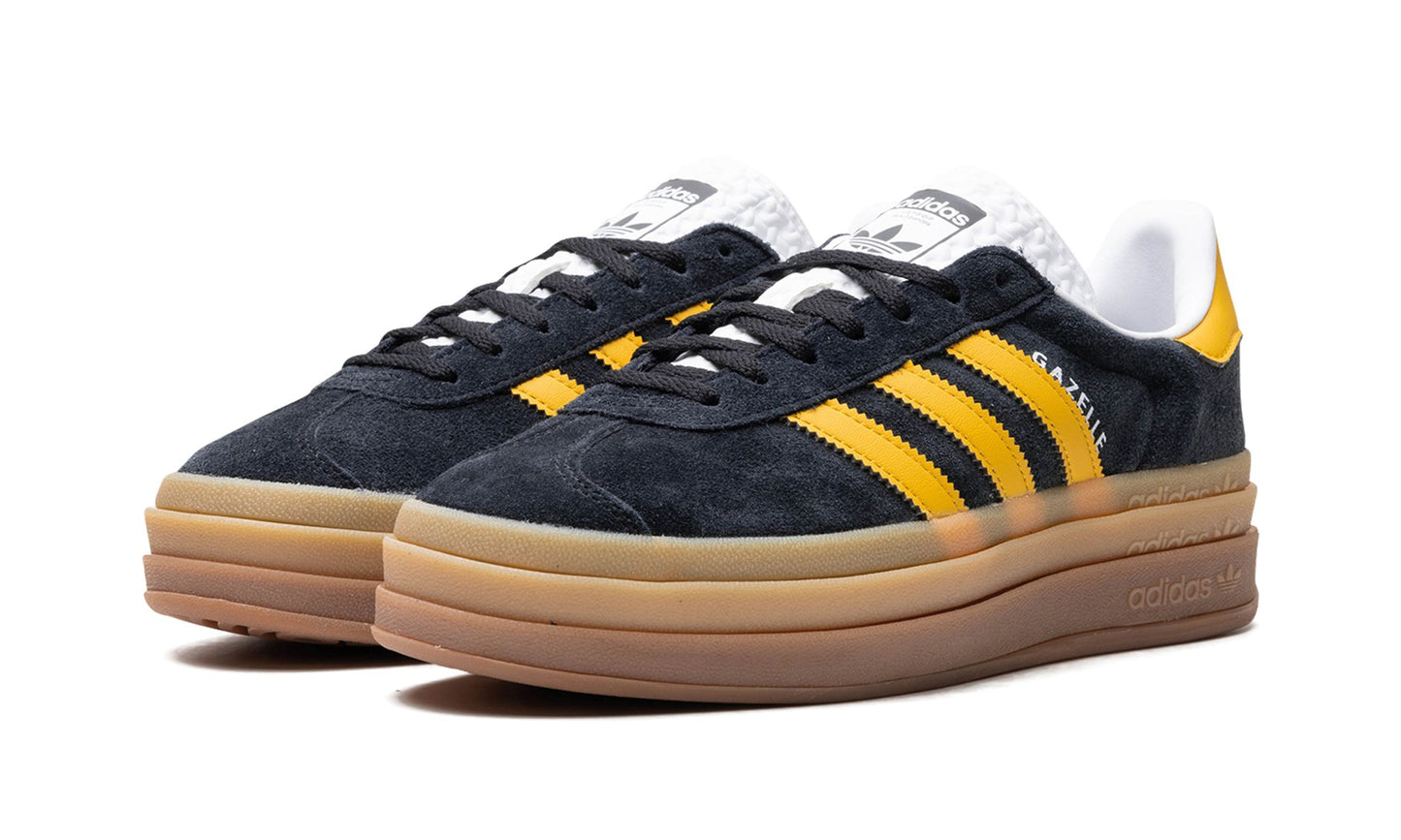 Adidas Gazelle Bold Black Bold Gold (Women's)