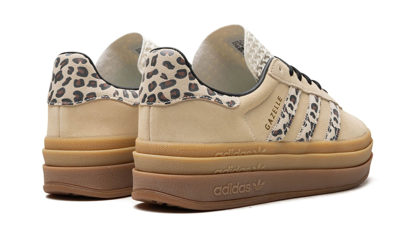 Adidas Gazelle Bold Cream Black Leopard