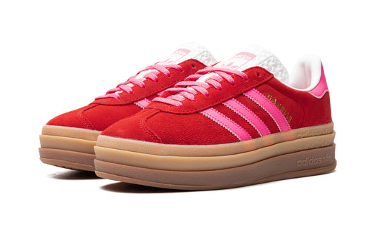 Adidas Gazelle Bold Collegiate Red Lucid Pink (Women's)