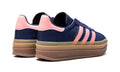 Adidas Gazelle Bold Dark Blue Pink Spark (Women's)