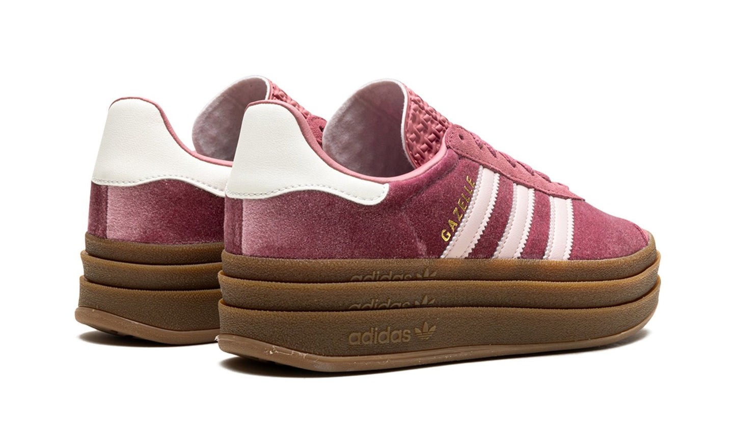 Adidas Gazelle Bold Sandy Pink Velvet (Women's)