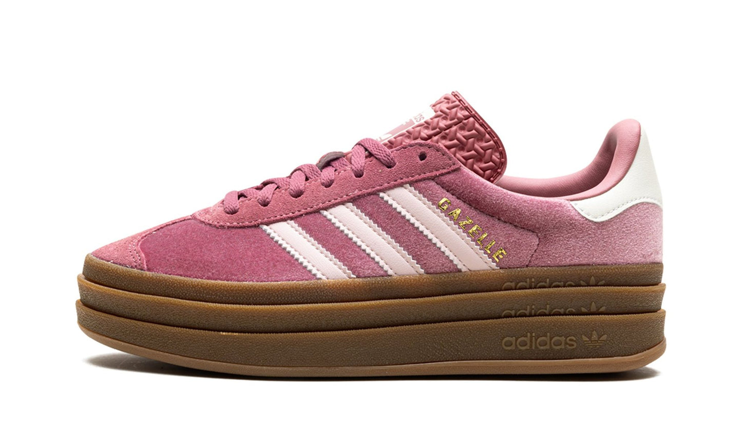 Adidas Gazelle Bold Sandy Pink Velvet (Women's)